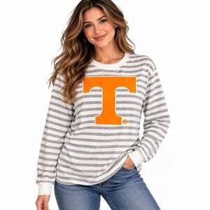 UT Tennessee Volunteers Campus Couture LS Crew Neck Shirt Women's Large K51